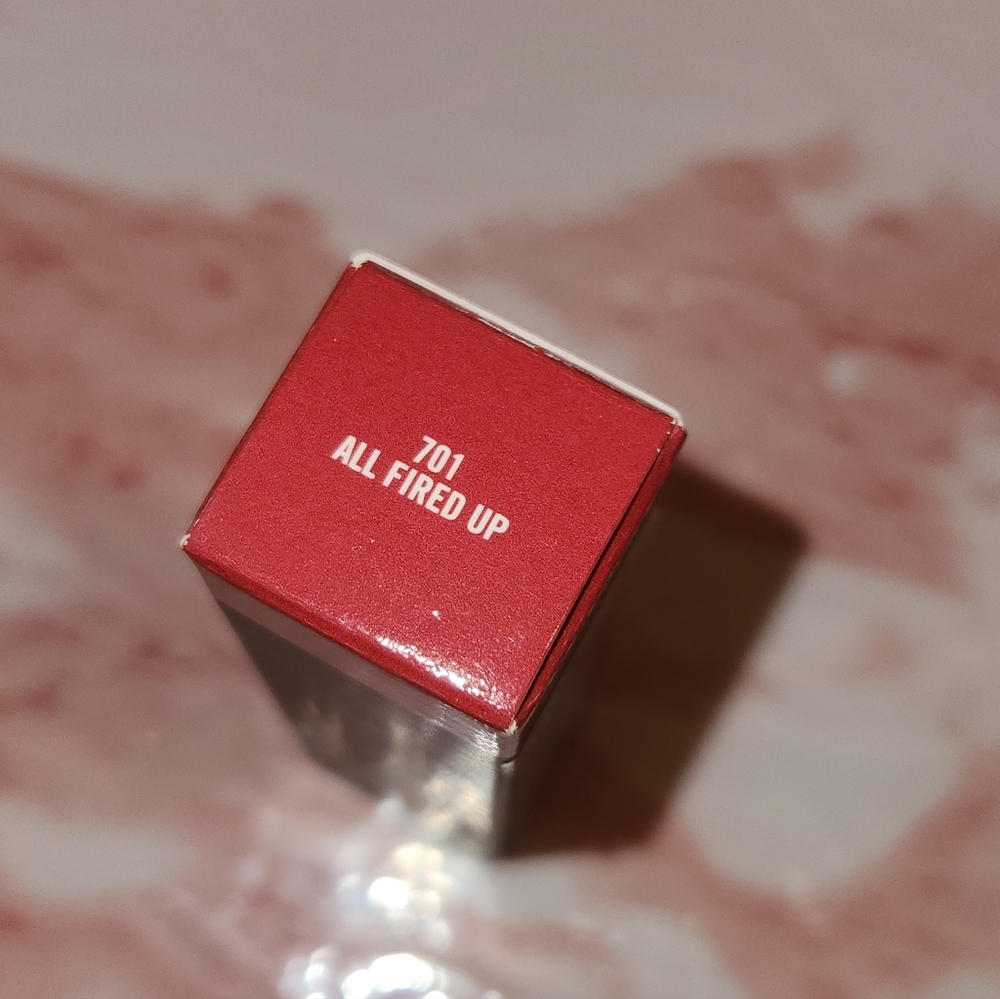 NEVER OPENED! MAC Cosmetics Retro Matte Lipstick, "All Fired Up" Bright Red